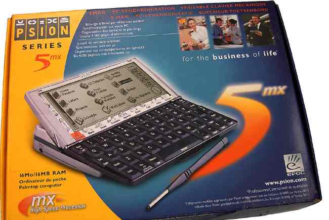 Psion 5mx original box