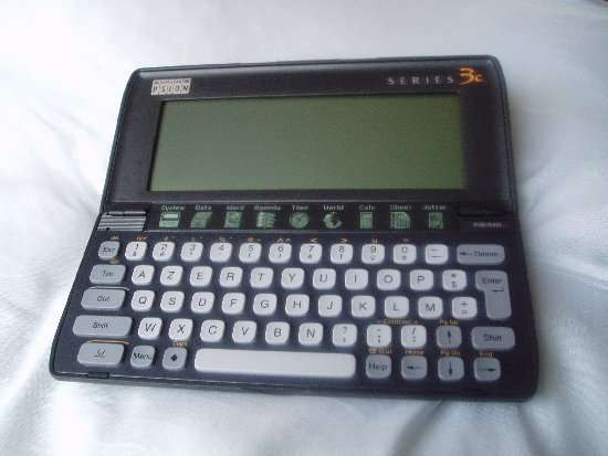 The Psion azerty keyboard