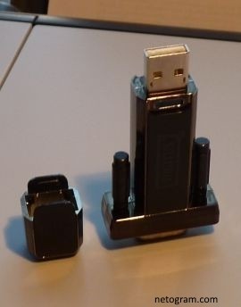 Psion RS232 to USB stick at netogram.com